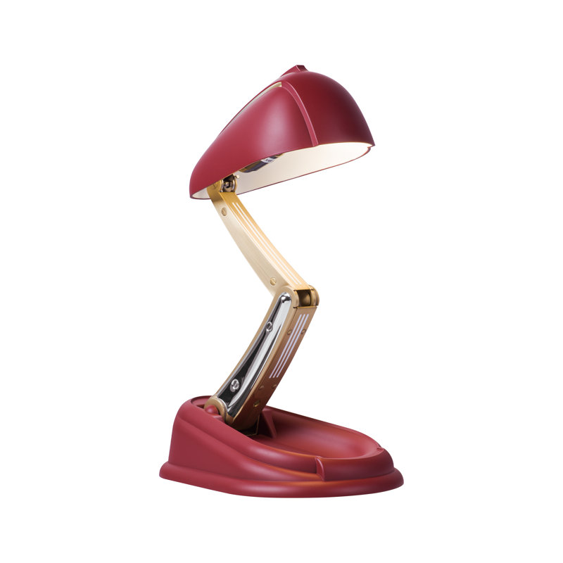 Lampe de bureau 20,55 "avec USB Aquileo, Rouge