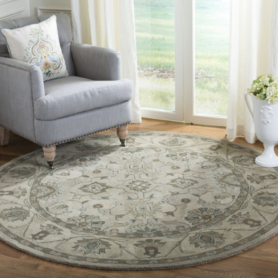 Caresse Hand Tufted Wool Pile Southwestern Rug