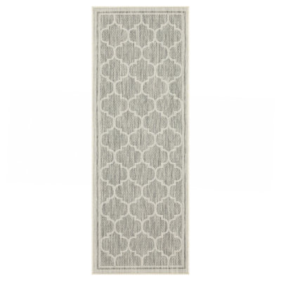 Tapis argenté intérieur / extérieur