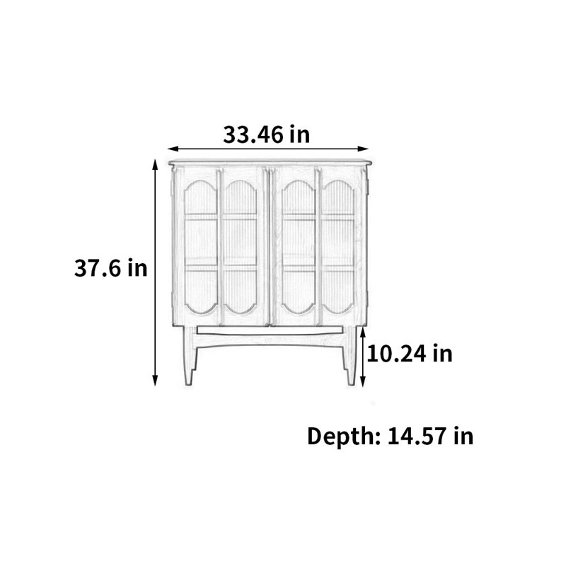 Armoire de rangement Simple Retro