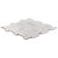 Twine 1x3 Basketweave Polished Marble Mosaic Tile-1900121023