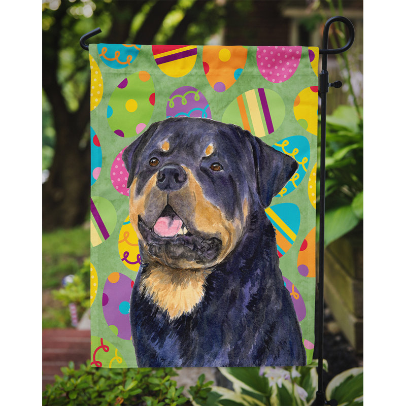 Drapeau de jardin Atara, Rottweiler