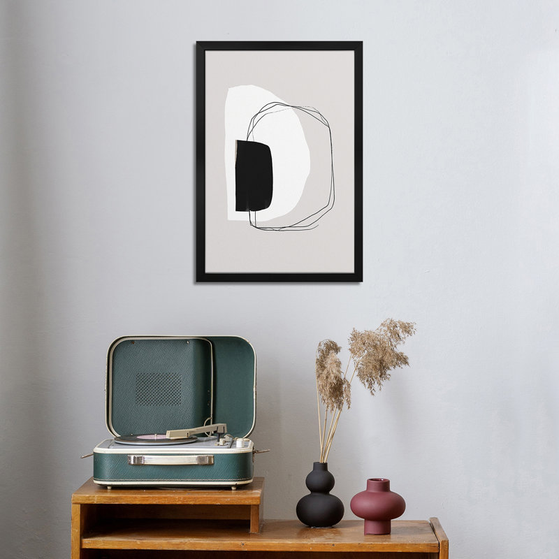 Minimal Harmony - reproduction d'art murale - affiche de galerie, H 24 po x l 16 po