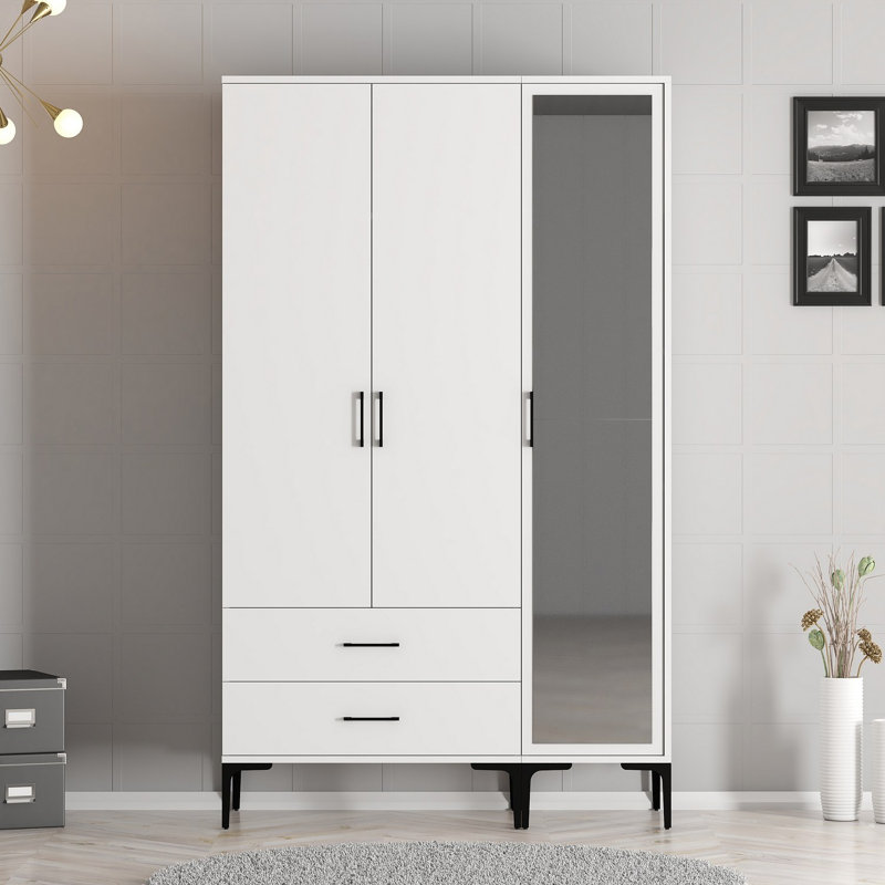 Armoire Ayreanna, Blanc