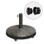 Pied de parasol autoportant en résine Léopold 52 lb avec roulettes-996585617