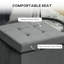 38cm Wide Footstool Ottoman