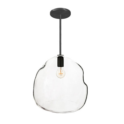 Luminaire suspendu géométrique unique à 1 lumière Bubble