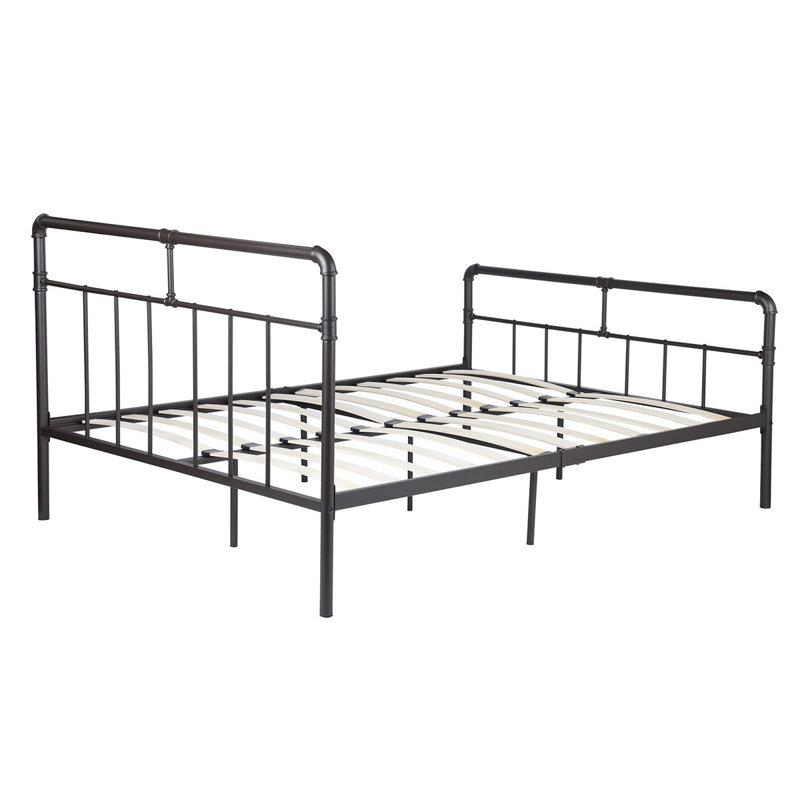Corona Open-Frame Bed, Coffee