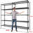 Marlia Steel Height -Adjustable Storage Rack Heavy Duty Shelving Unit-565694247-541543625