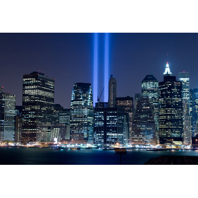 Tribute In Light by AakaashBali - Wrapped Canvas Print