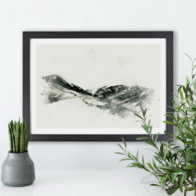 Path Through The Lake District - Single Picture Frame Print