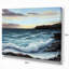 Vagues de l’océan à bord de mer-impression d’art graphique sur toile tendue-29504692