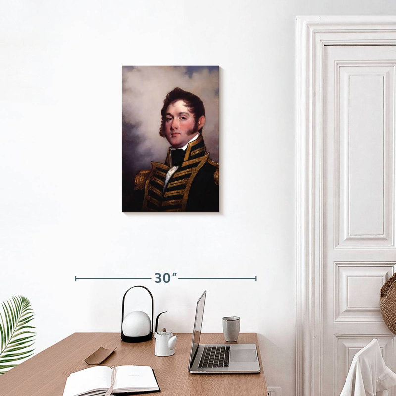 Leisha Commodore Oliver Hazard Perry, 24" H x 16" W