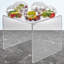 Clear Acrylic Riser Pedestal Display 11.5"W 11.5"D x 11.5"H, 4-Pack
