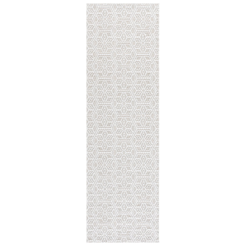 Marbella 330 Hand Woven Performance Geometric Rug, Runner 2'3" x 8'