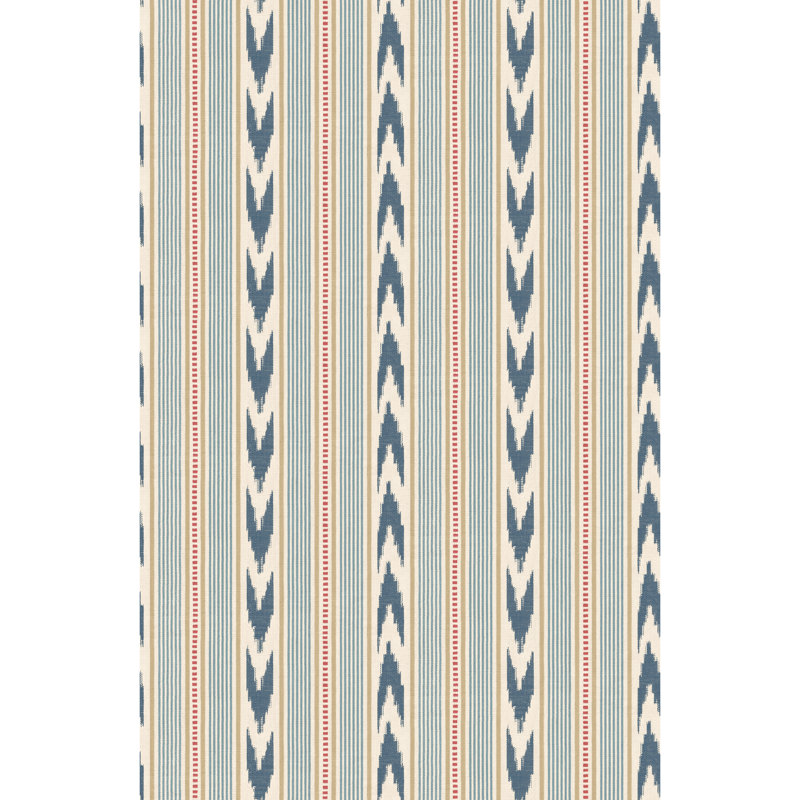 Newport Stripe, Blue/Red