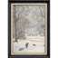 Paysage de traîneau d'hiver, impression sur papier-91356152-91356153