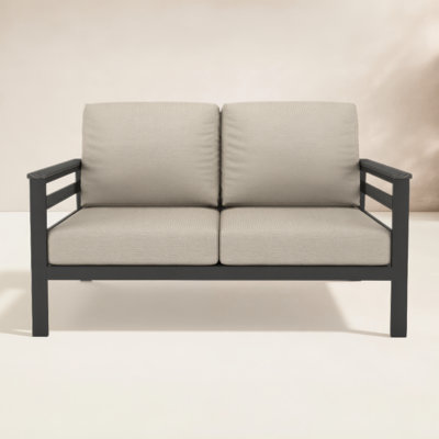 Townsend 55'' Wide Outdoor Loveseat with Sunbrella® Cushions