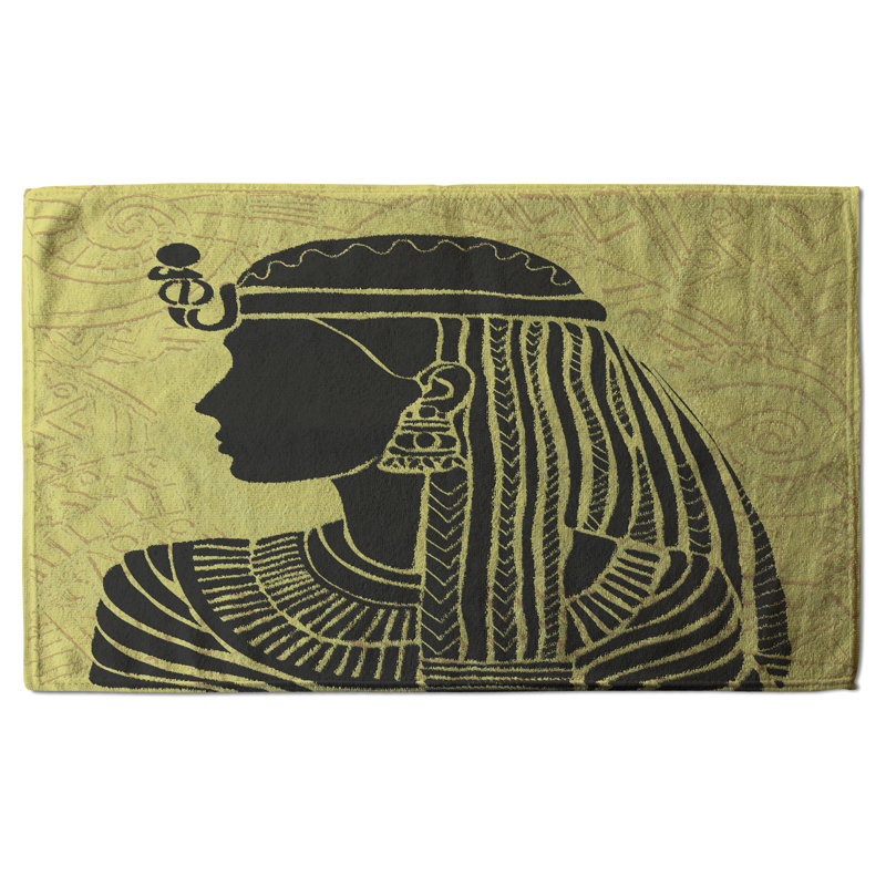 Cotton Waffle Tea Towel Kitchen Towel, Yellow