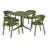 4-Person Outdoor Square Dining Set-971515563