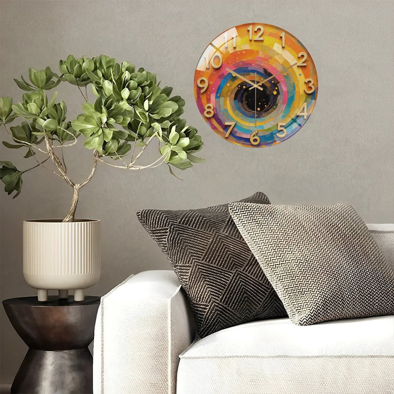 Horloge murale 12 po