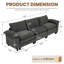 Canapé modulaire rembourré 3 pièces 3 pièces-1357229495-1357229496-1357229497