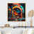 Gold Floater Framed selected