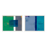 Bold In Blue Set Of 2 Print by Andrea Stokes