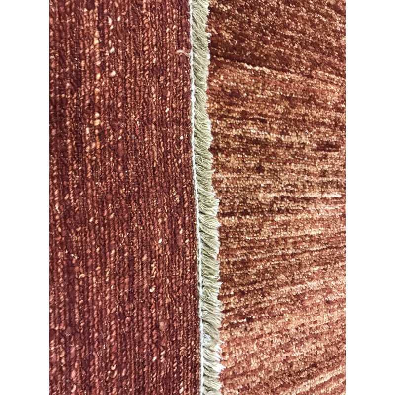 Hand-Knotted High-Quality Red Area Rug