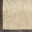 Tapis intérieur en laine taupe Ebern Designs Atyana-718014452