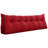 Sit-up Back Comfort Corduroy Bed Headboard Wedge Reading Pillow Triangular Backrest Compression-99222249-99222254
