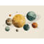 Système solaire mural double Planets-969907241-969907243