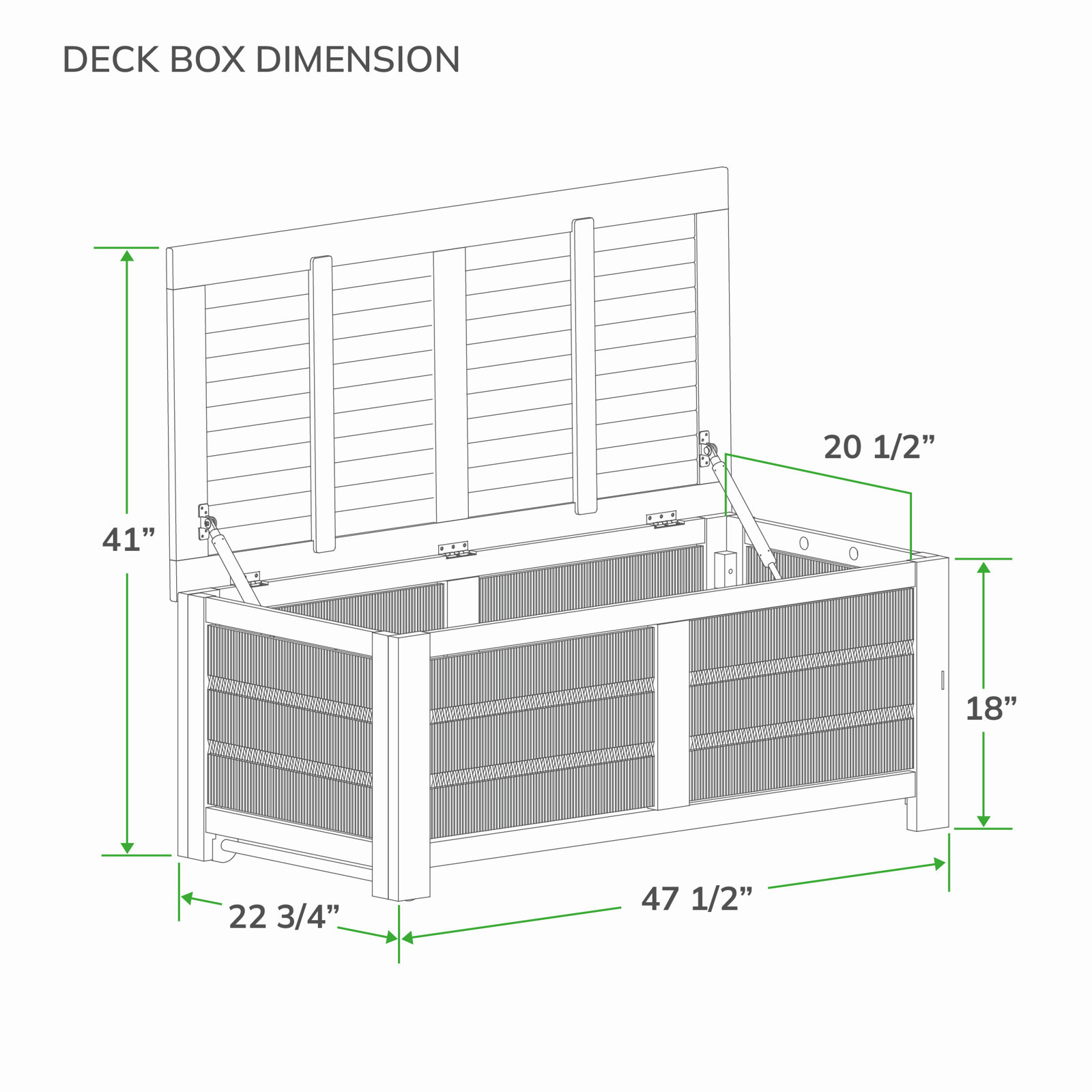 Cotesfield Teak Deck Box