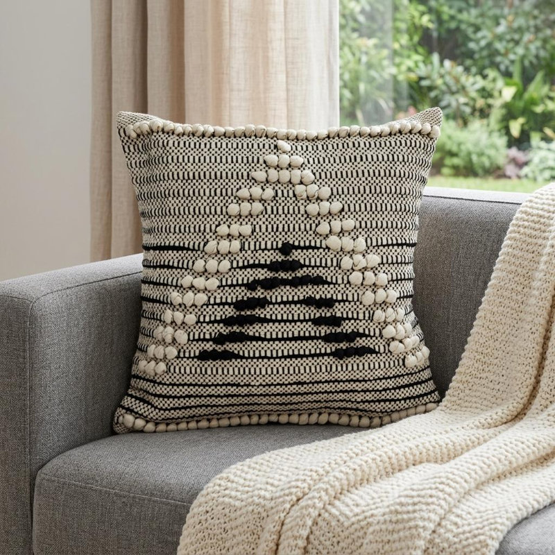 Coussin Janice, Gris