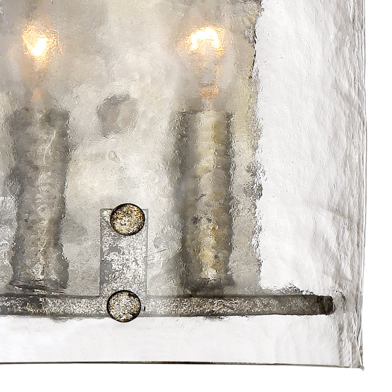 Ferris Steel Flush Mounted Sconce