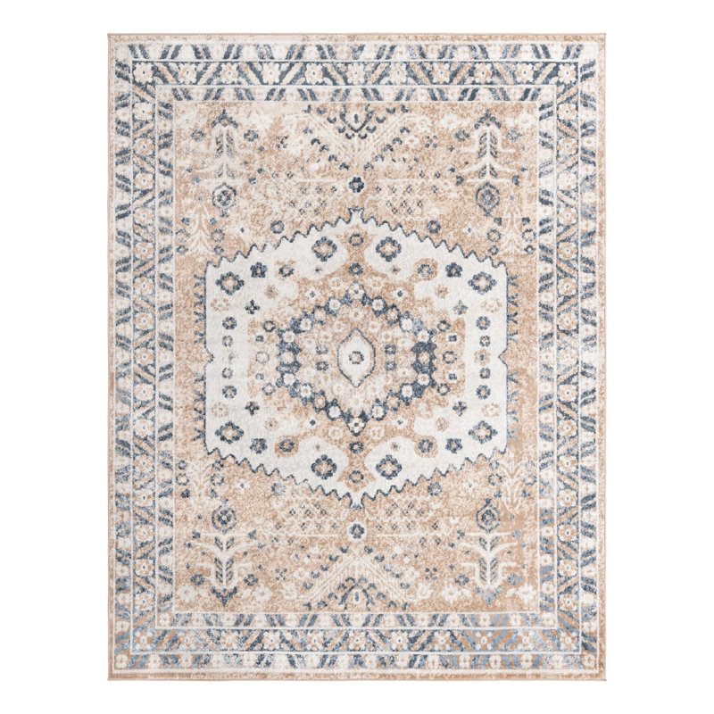 Braaten Oriental Indoor Rug, Rectangle 7'10" x 10'