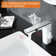 Ruvida Touchless Bathroom Faucet With Temperature Digital Display,basin Faucet,waterfall Faucet,bathroom Sink Faucet With Smart Sensor Bathroom-black