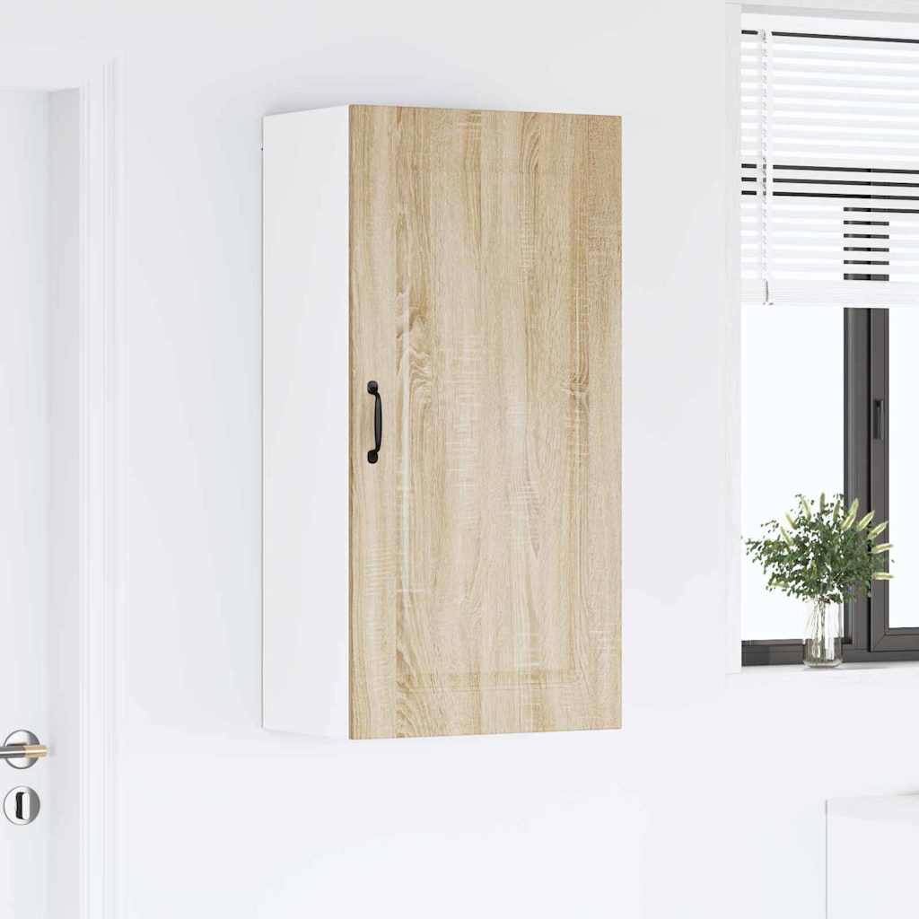 Vidaxl Kitchen Wall Cabinet With Shelf Sonoma Oak 50 X 31 X 100 Cm