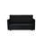 Darius 3-in-1 Convertible Velvet Sleeper Loveseat with Reclining Backrest-112697422