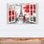Art sur toile pour fenêtre paris Erika-544422935