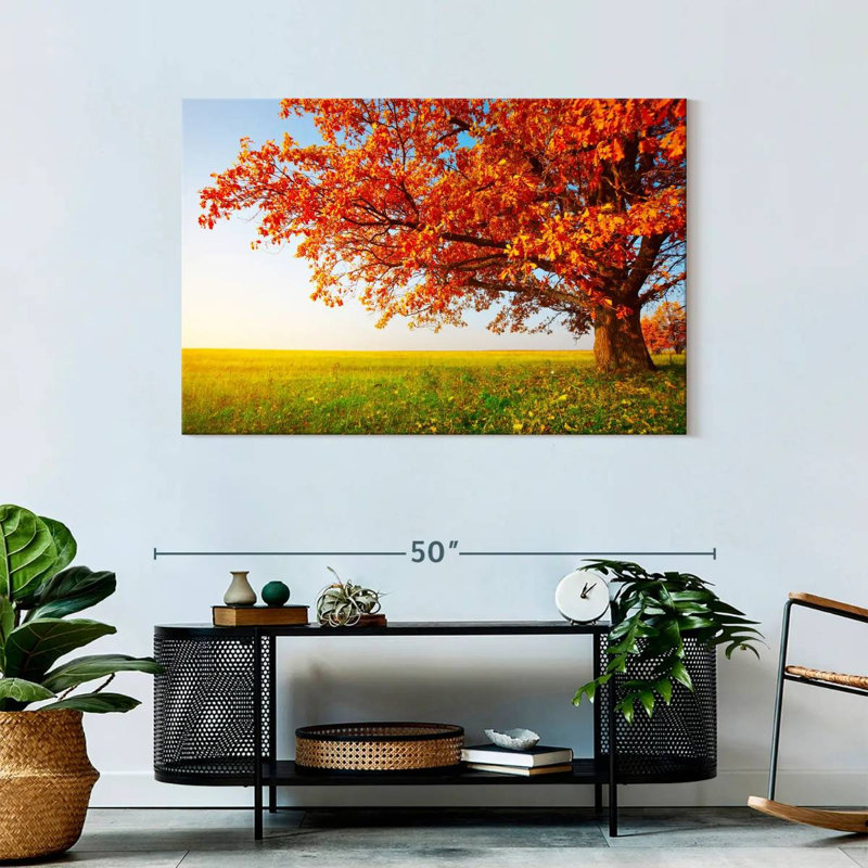 Harnek Autumn Oak Tree, 30" H x 45" W