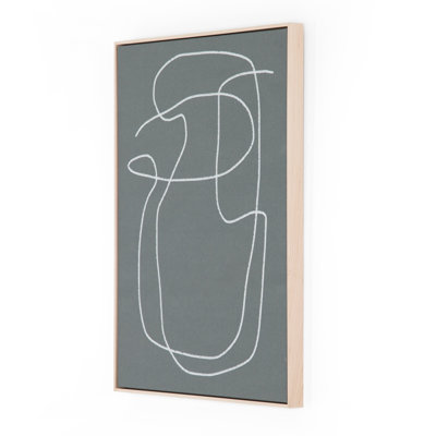 Line Abstract 2 Painting by Dan Hobday