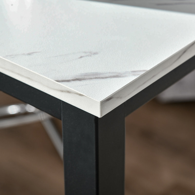 Bradyen Metal Base Dining Table