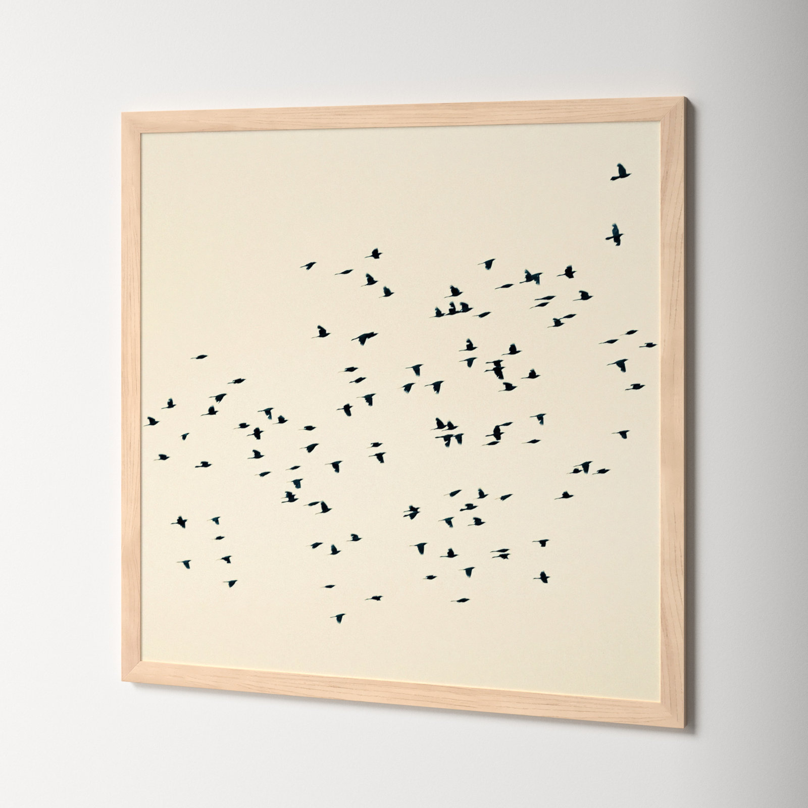 Soaring by Peter Dušek, Brown, 44" H x 44" W x 1.25" D
