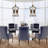 Delcho 4 - Light Dimmable Chandelier