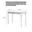 Petit bureau d'appoint en bois massif-110563325