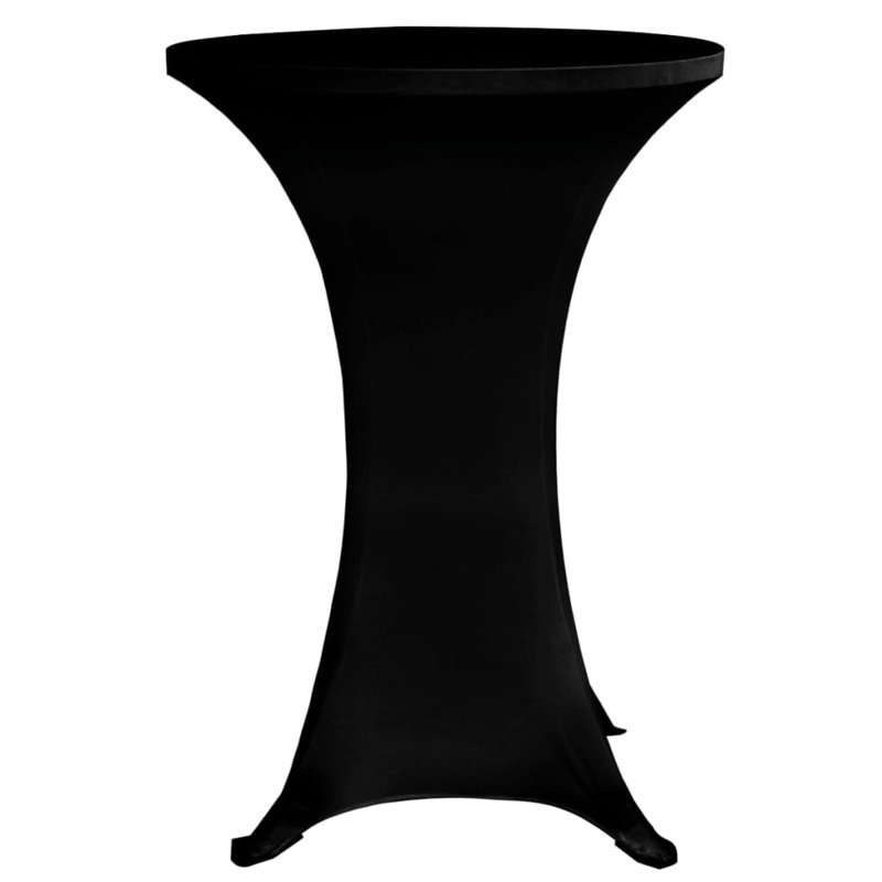 Earnest Tablecloth, 60cm W X 60cm L, Black