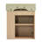 Micheals 21.6 inch Modern Floating Bathroom Vanity with Ceramic Basin,Right Side Storage-1295808964