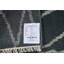 Tapis gris noué à la main de conception unique 5 pi 3 po x 7 pi 11 po New Age