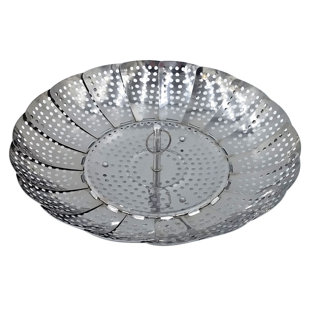 Kitchen Supply Stainless Steel Collapsible Vegetable Steamer